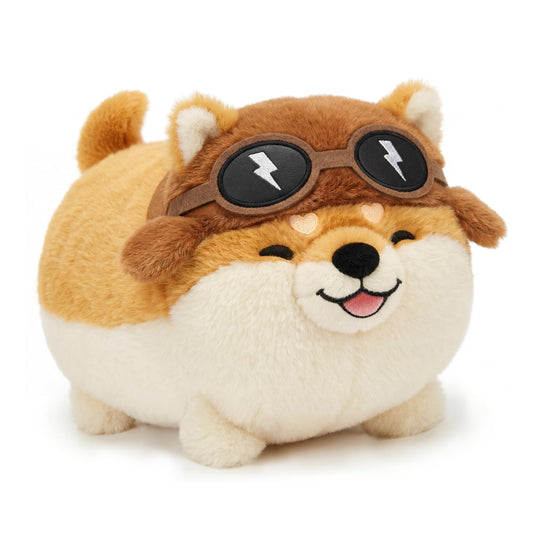 Mewaii Dog Plush Shiba Inu face, cozy cuddling companion for comforting moments.