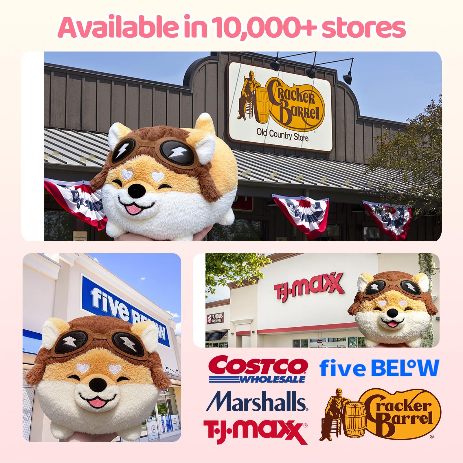 Mewaii Dog Plush Travel-friendly companion for on-the-go comfort.