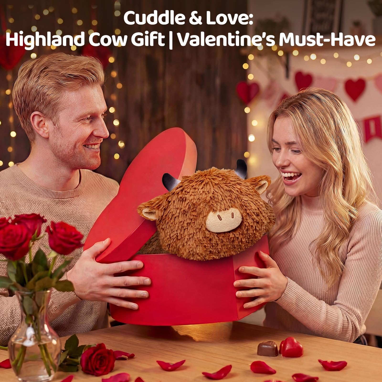 Mewaii Highland Cow makes a wonderful gift for kids, teens, and adults.