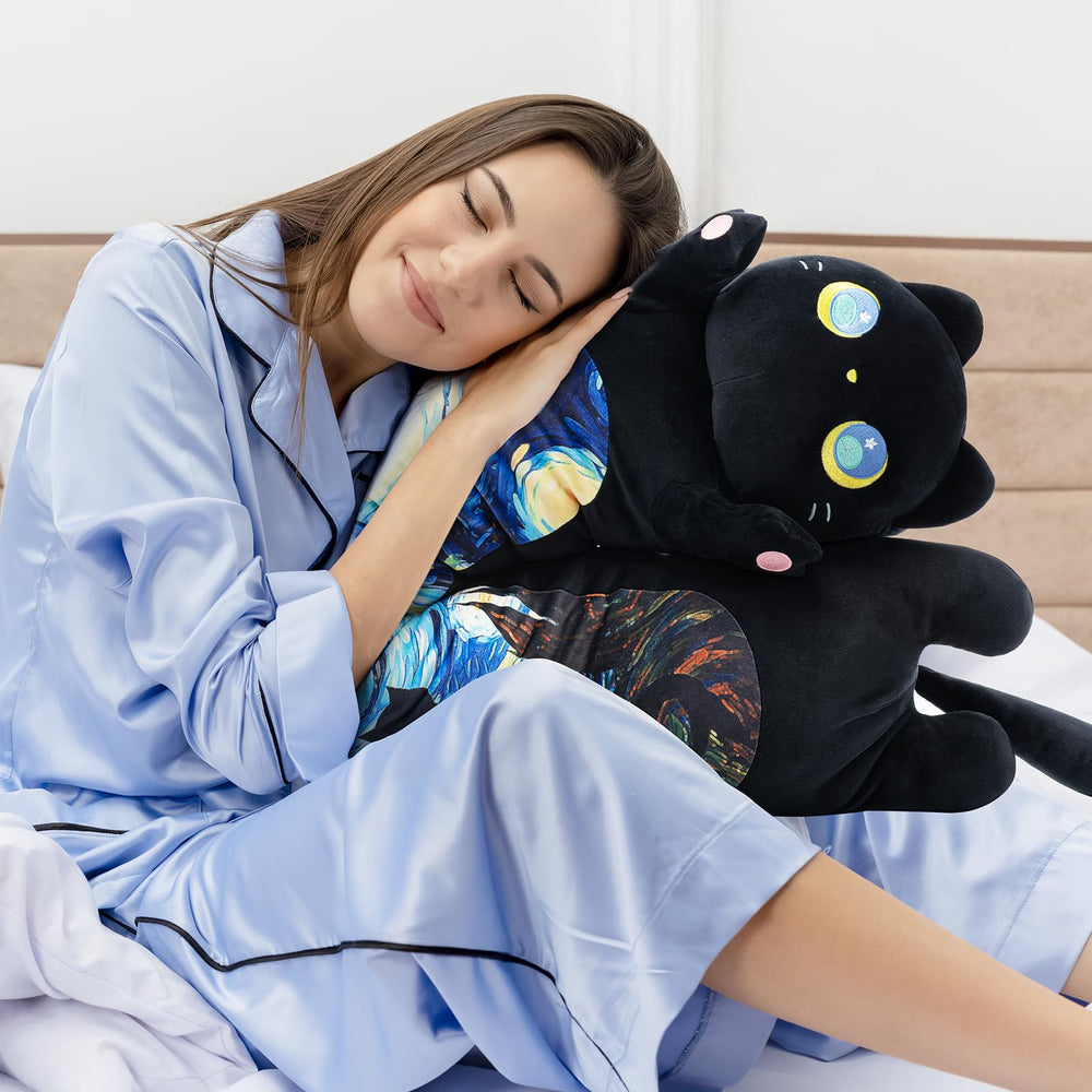Mewaii kawaii cat plush embrace for soothing moments