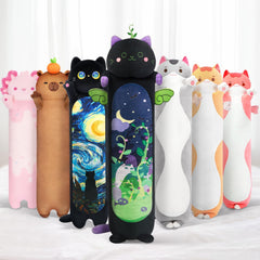 Mewaii Long Cat Plush 50cm for cozy hugging and seating support