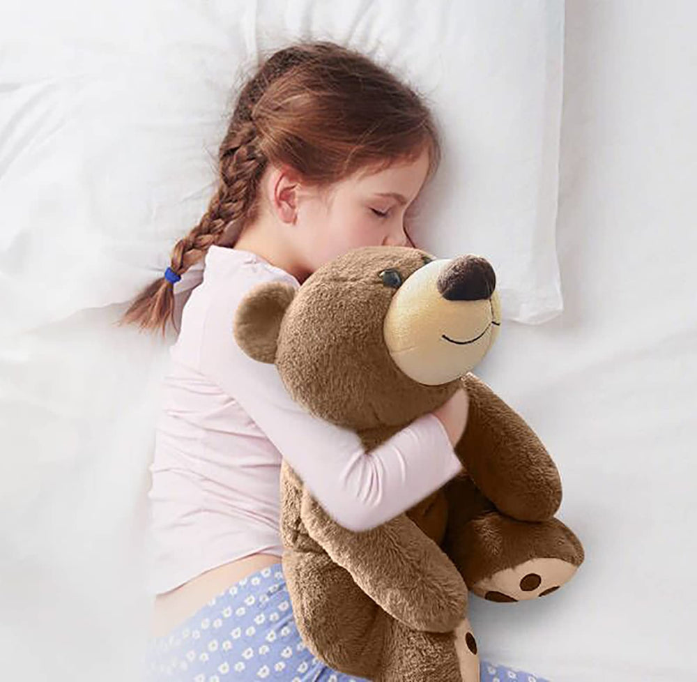 Mewkou weighted bear, gift-ready for birthdays and holidays.