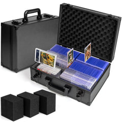 MewVeer Top Loader Case exterior view with protective shell shielding cards from shocks and dust.