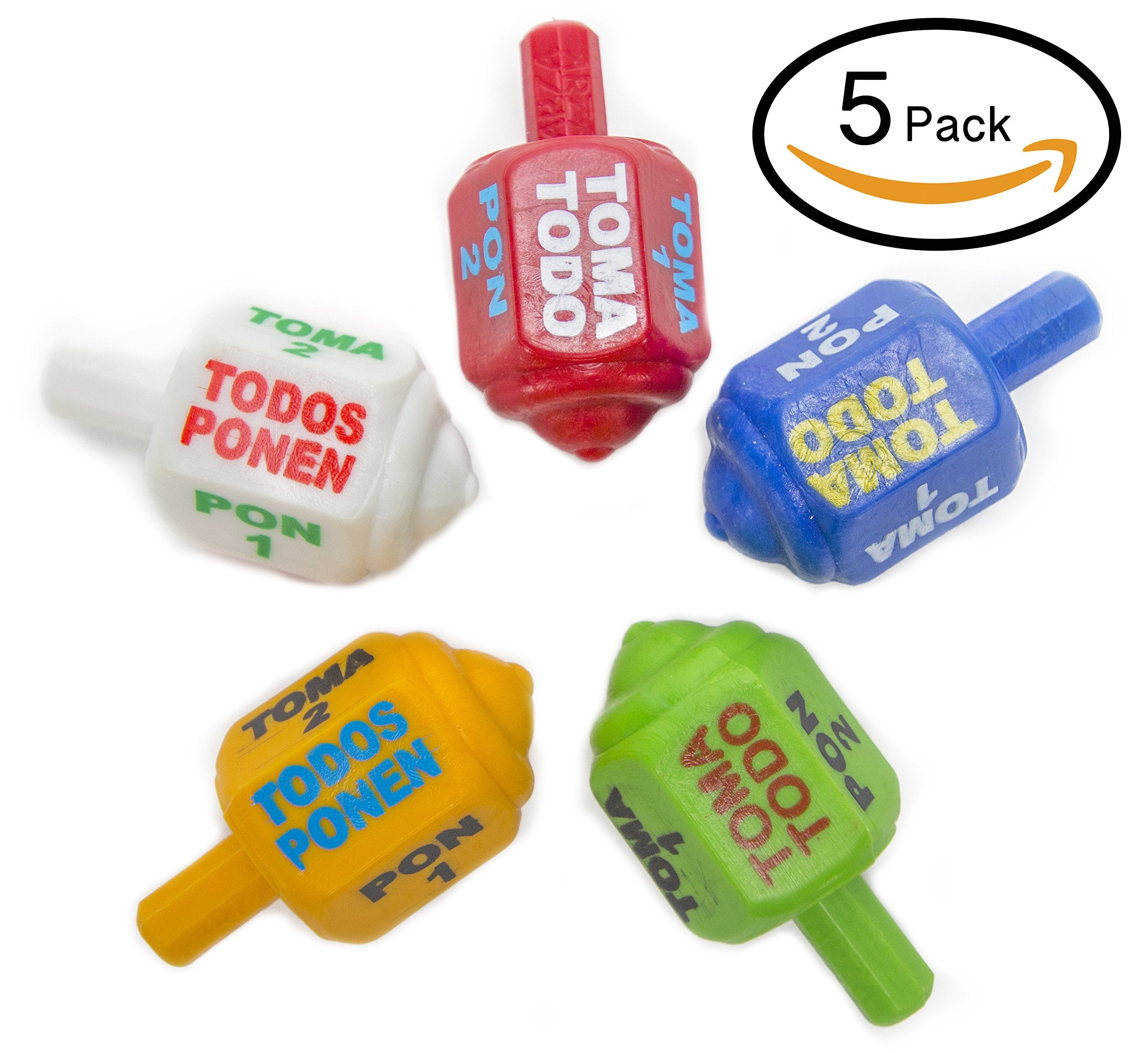 MexART plastic pirinola sturdy for repeated spins during games