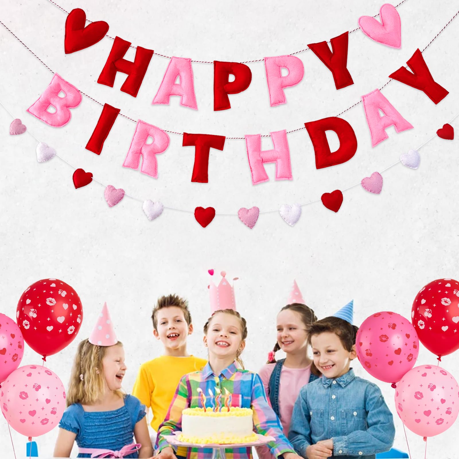 Meygajoe reusable birthday garland for year after year celebrations