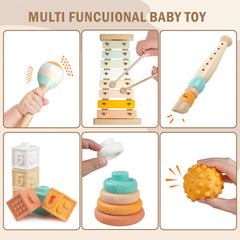 Meytccve sensory balls with varied textures support tactile exploration and fine motor skills