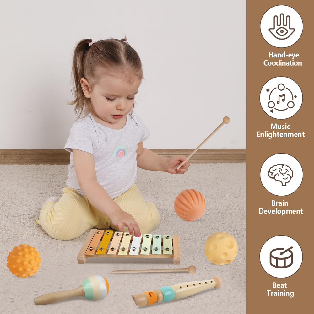 Meytccve soft silicone teether toys soothe gums while encouraging grasping moments