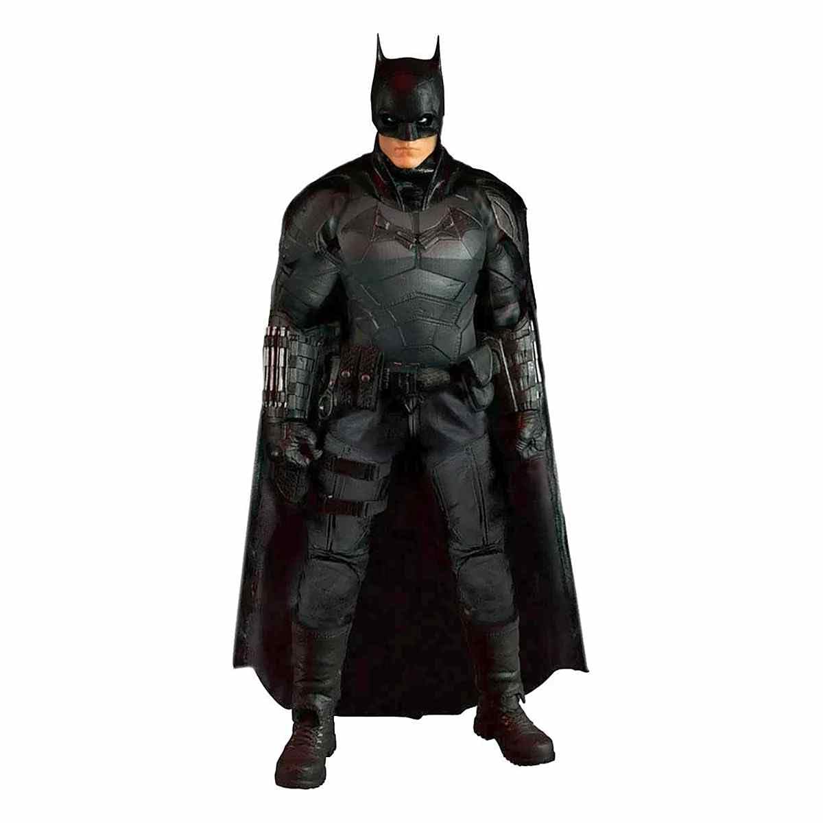 Mezco Cosmic Group Figures Batman Vengeance armored-suit display piece for shelves.