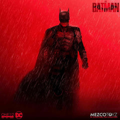 Mezco Cosmic Group Figures Batman Vengeance four-portrait head set enables versatile display.