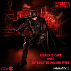 Mezco Cosmic Group Figures Batman Vengeance utility belt and thigh pouch for accessories.