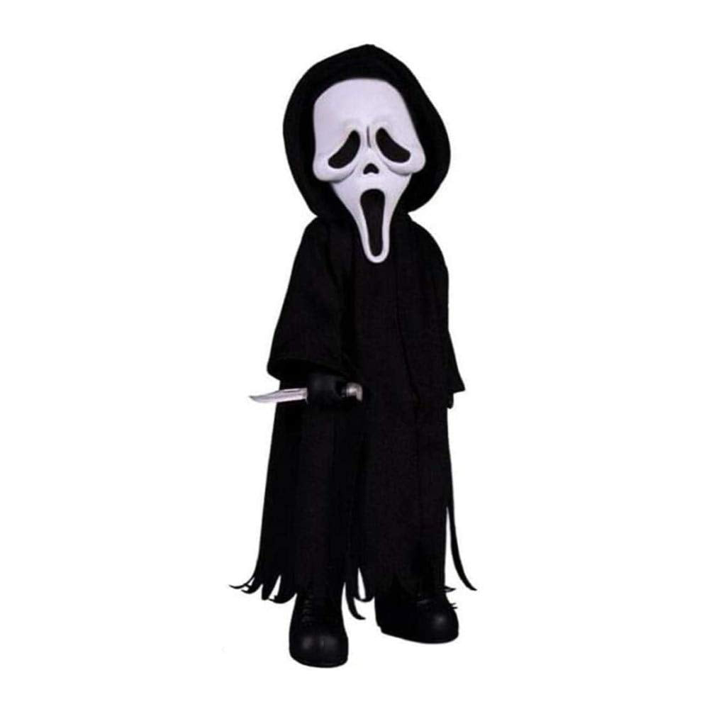Mezco Scream Ghost Face Doll 10in in die-cut window box for display