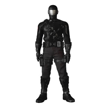 Mezco Snake Eyes One:12 Deluxe chest harness with grenades for authentic display.