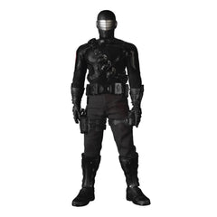 Mezco Snake Eyes One:12 Deluxe chest harness with grenades for authentic display.