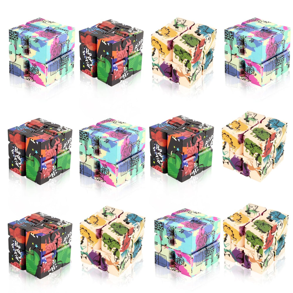 MEZHOBBY infinity cube flips for stress relief and focus on the go.