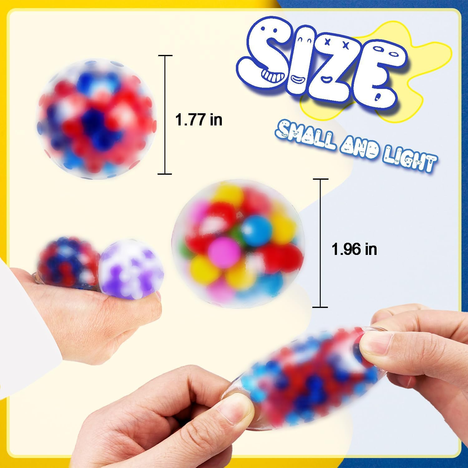 MEZHOBBY stress balls in hand promote focus during tasks