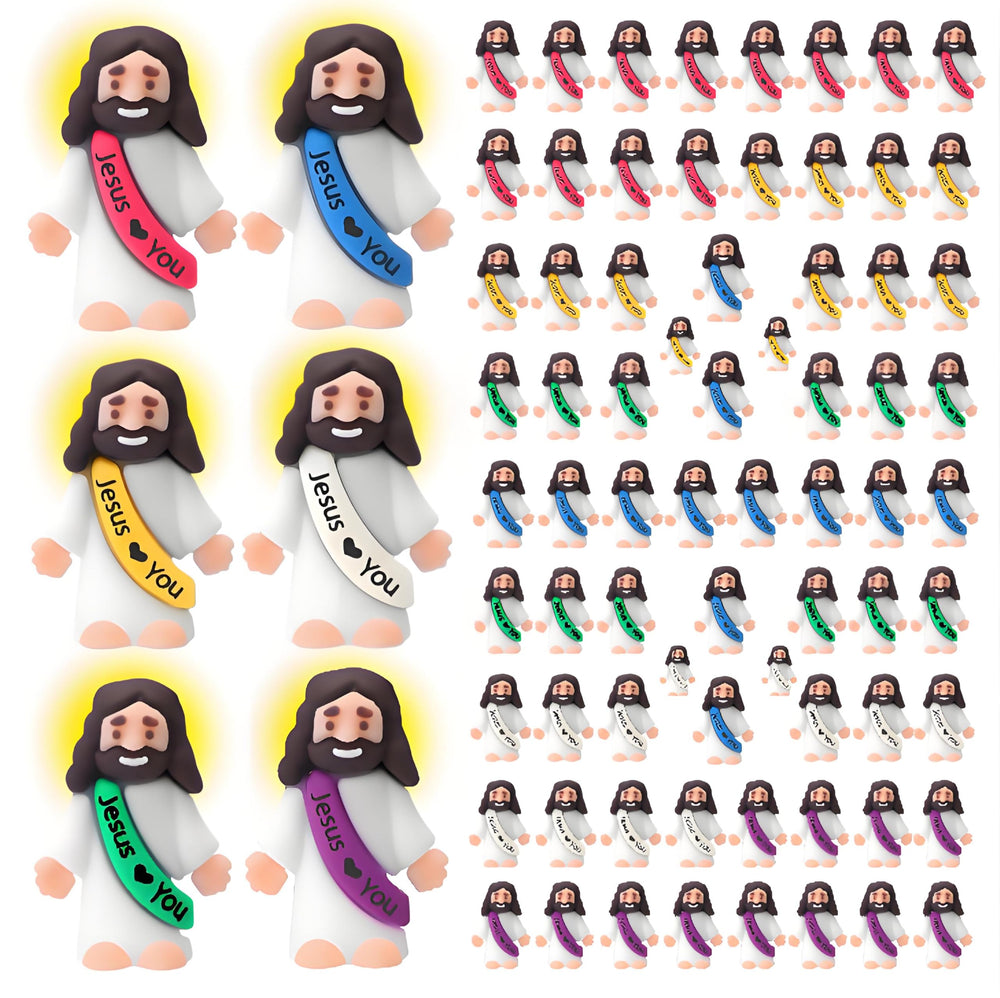 Mezzoia pocket-size Jesus figure for easy gifting and inspiration.