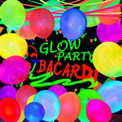 MFLUEEWR balloons for air or helium fill with versatile displays.