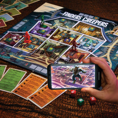 MGA Finders Creepers Boogle AI assistant aiding monster captures on the board.