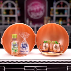 The Happy Hour ball doubles as a compact display cabinet in MGA's Miniverse