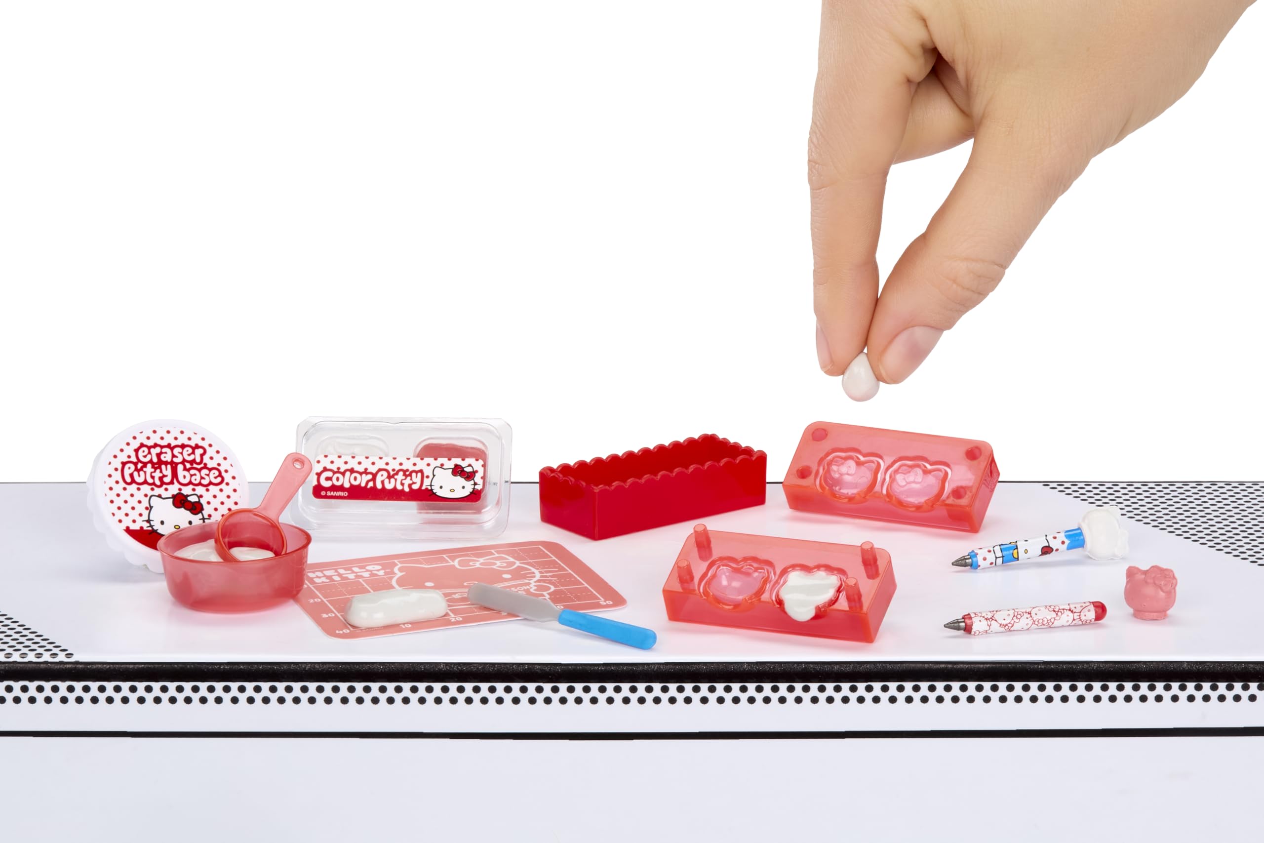 Keroppi stationery set with storage from MGA's Miniverse for compact desk organization.