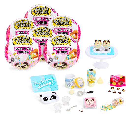 MGA's Miniverse Make It Mini Diner Series 4 surprise balls for creative mini displays