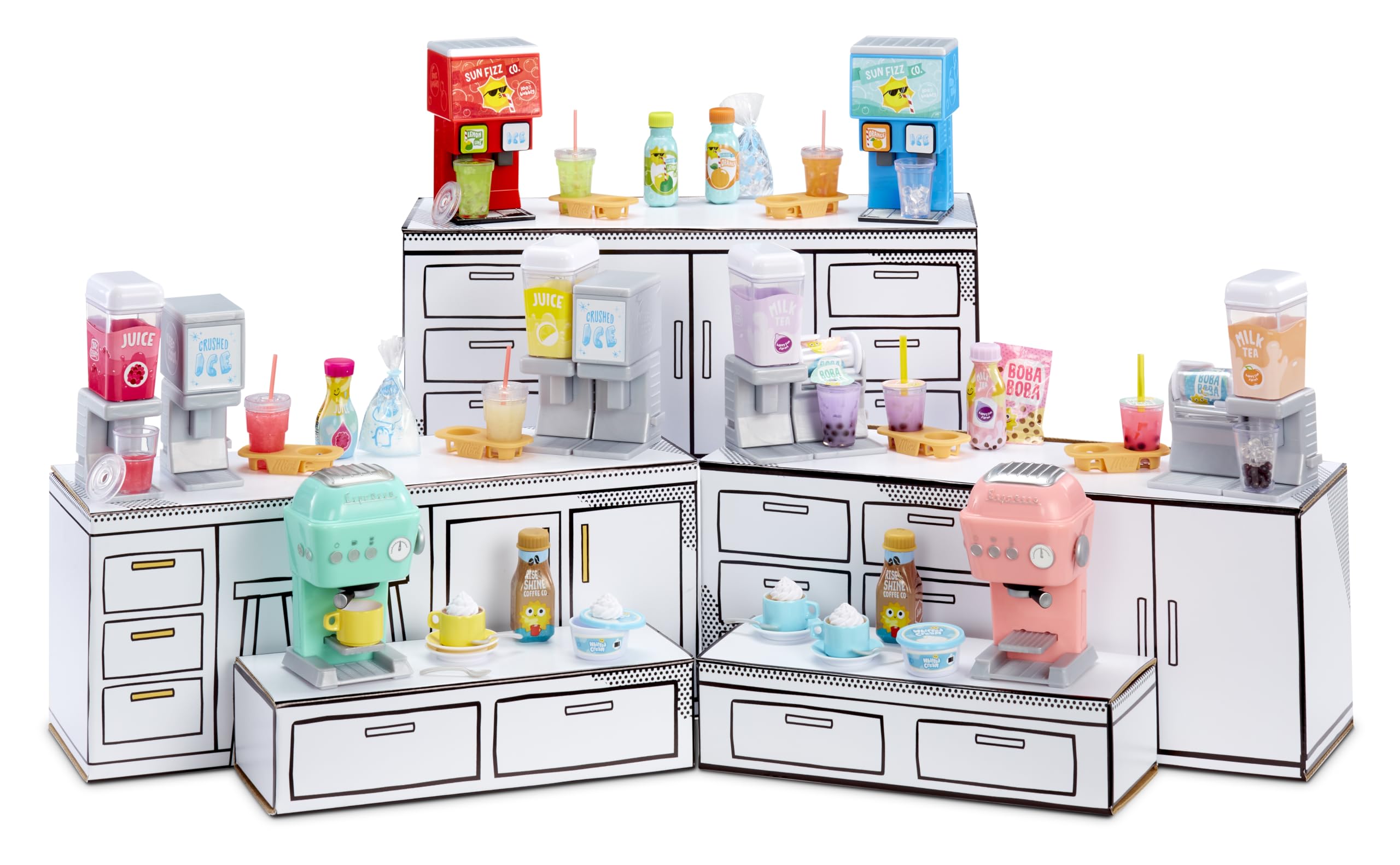 MGA's Miniverse Make It Mini UV-curing process to set resin for durable collectibles