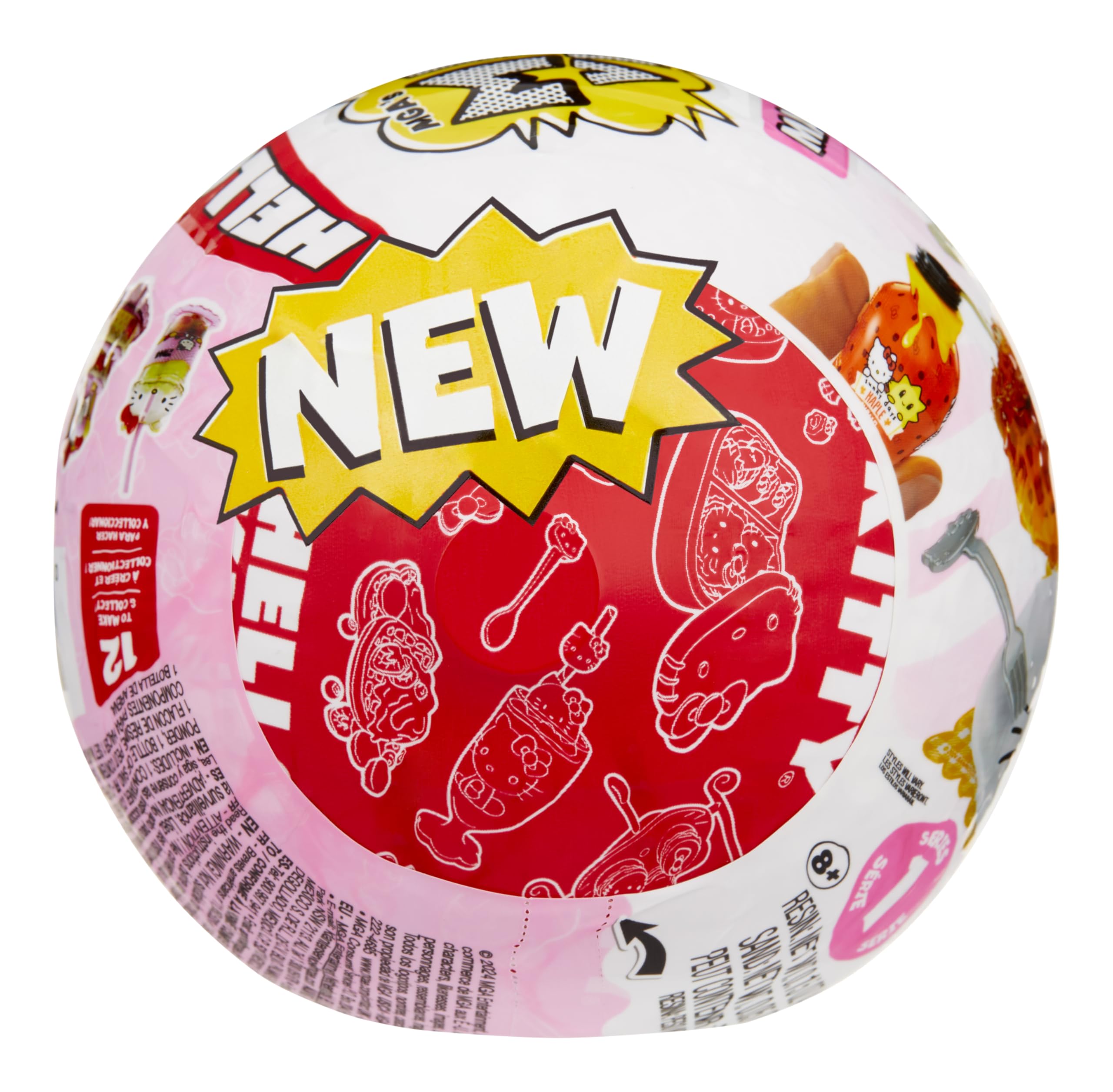 MGA's Miniverse Hello Kitty ball collection supports a growing mini display.