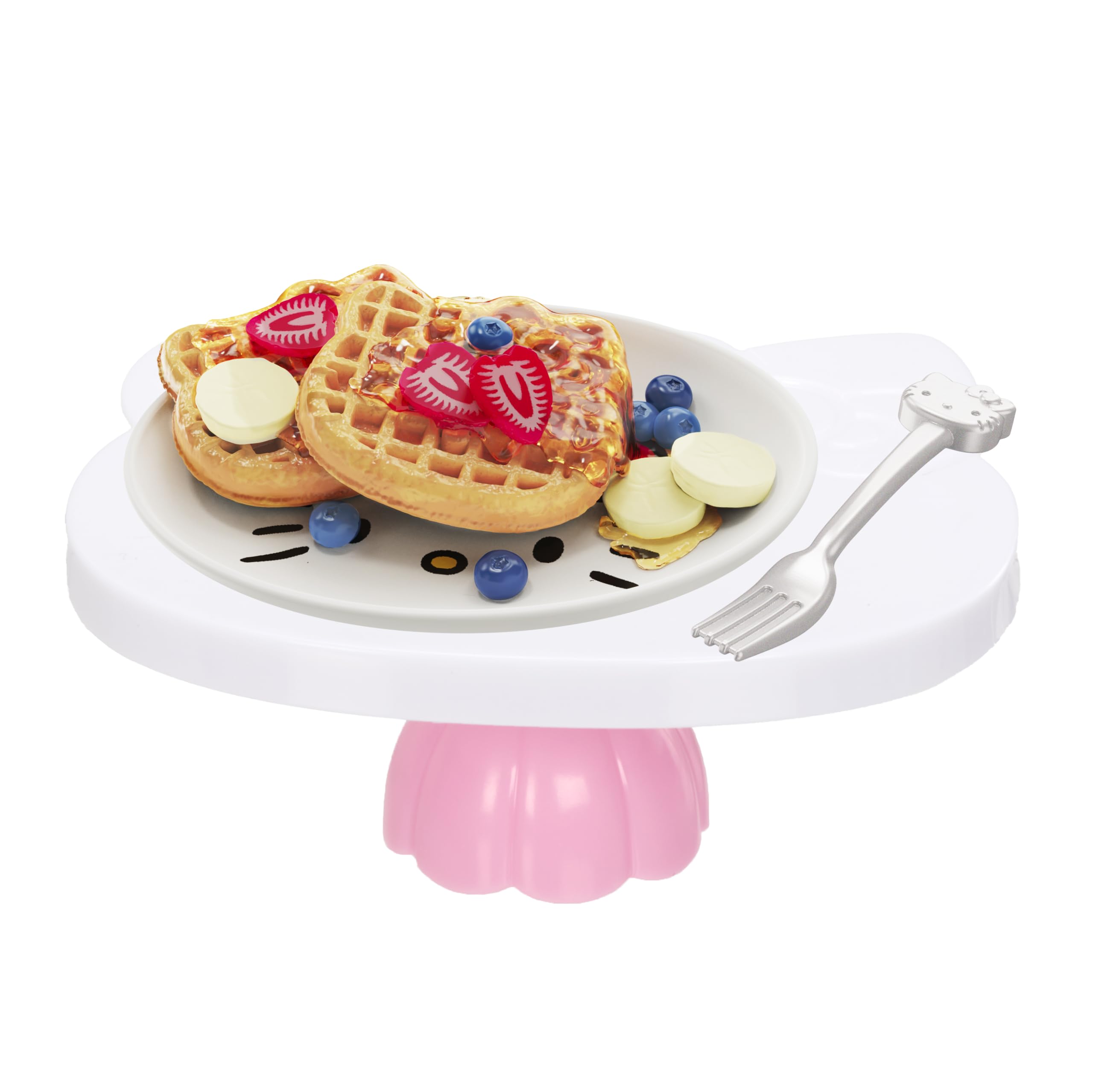 MGA's Miniverse Hello Kitty ball with display case showcases mini scenes for display.