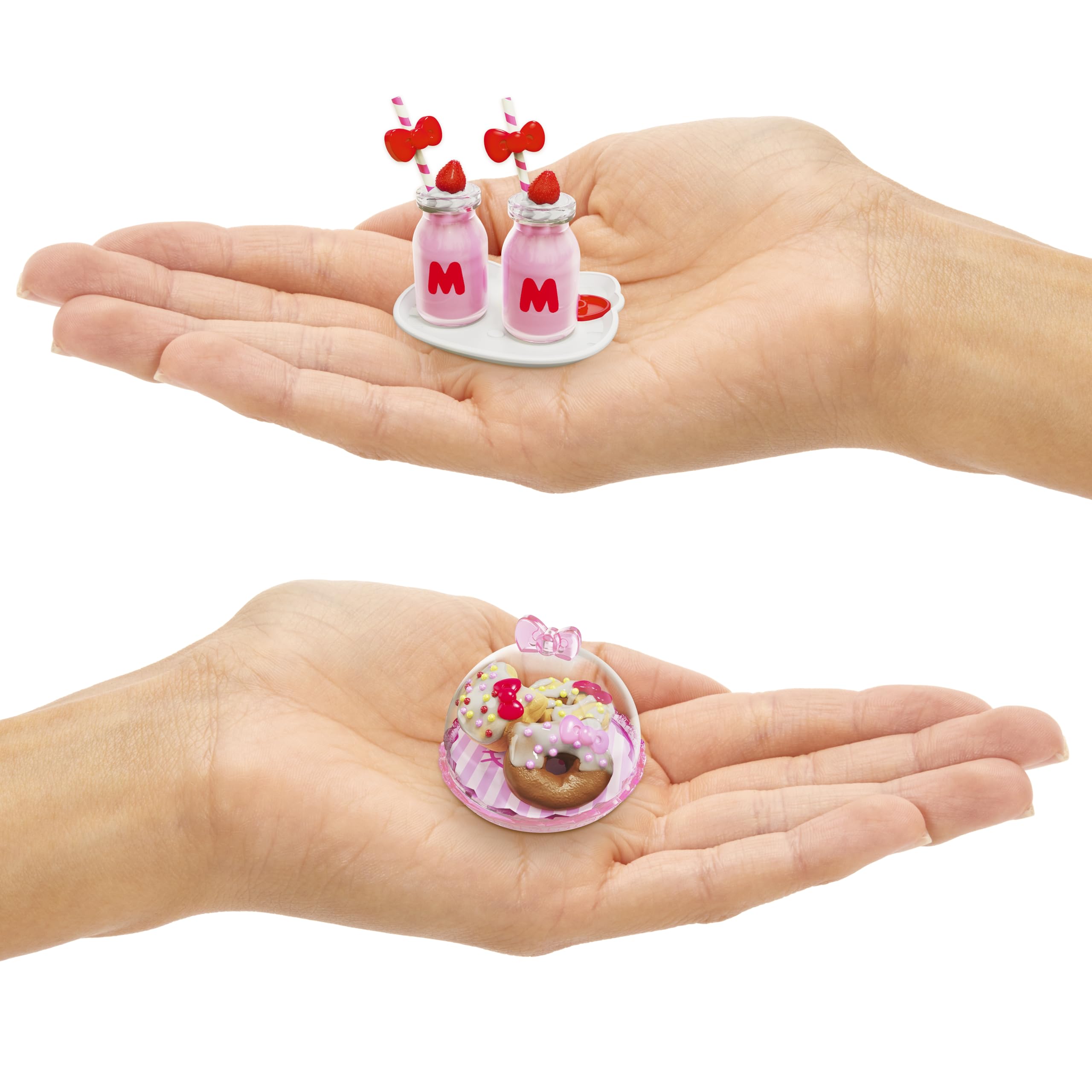 MGA's Miniverse Hello Kitty kettle mini brightens display setups.