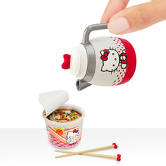 MGA's Miniverse Hello Kitty milk bottle mini adds charm to display shelves.