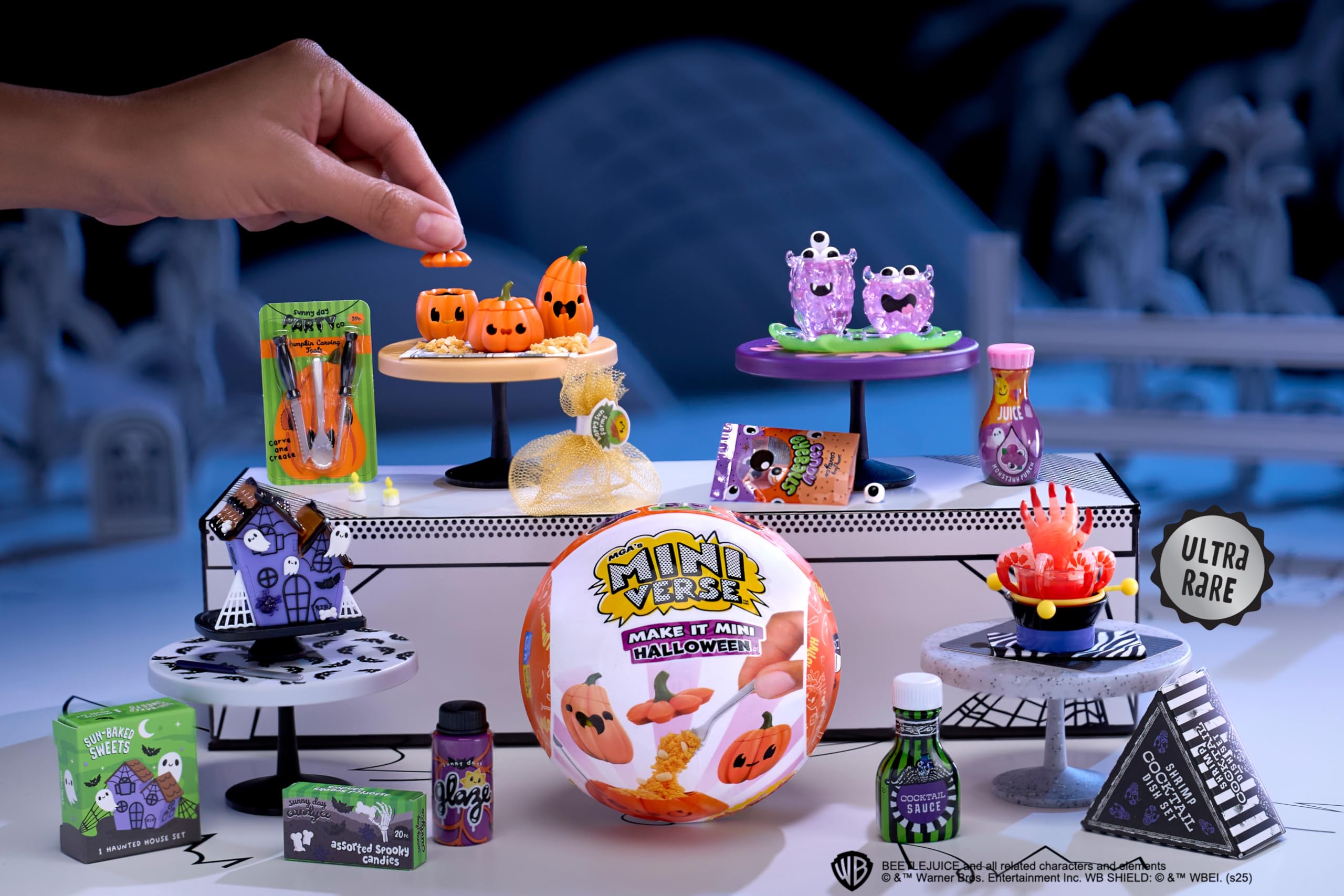 Not edible resin play—collectors’ keepsakes meant for display
