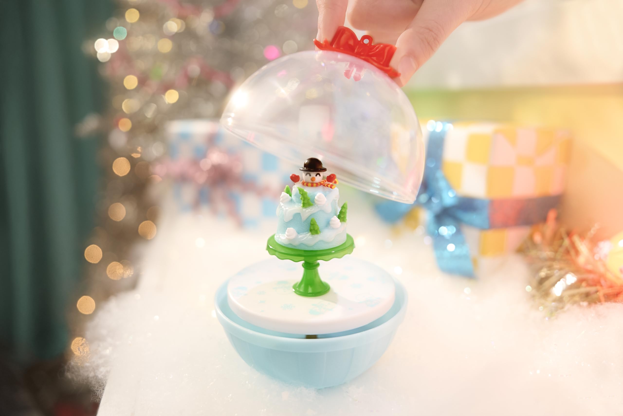 MGA's Miniverse Make It Mini Holiday four holiday tables for display