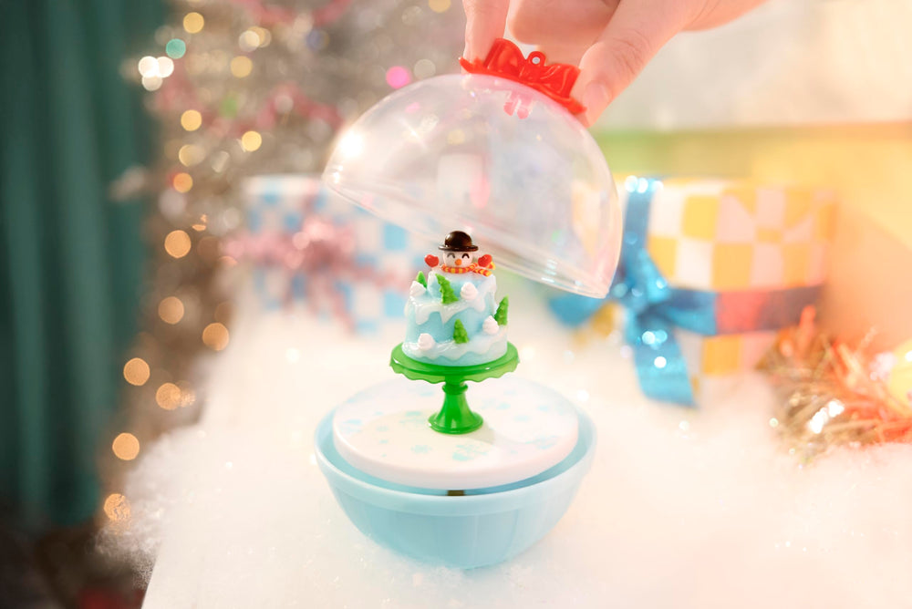 MGA's Miniverse Make It Mini Holiday four holiday tables for display