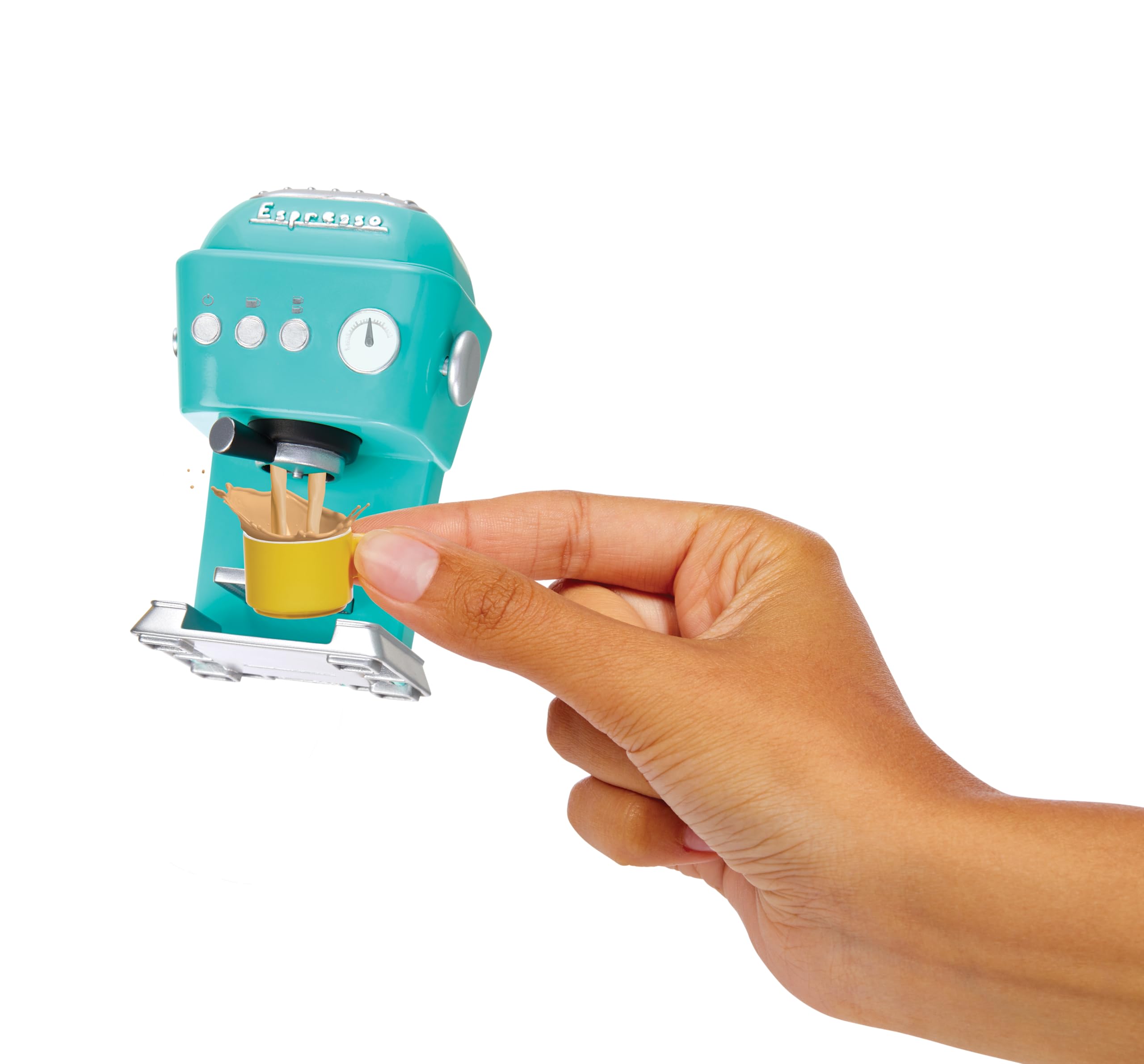MGA's Miniverse Make It Mini juice appliance creates colorful resin beverages for display