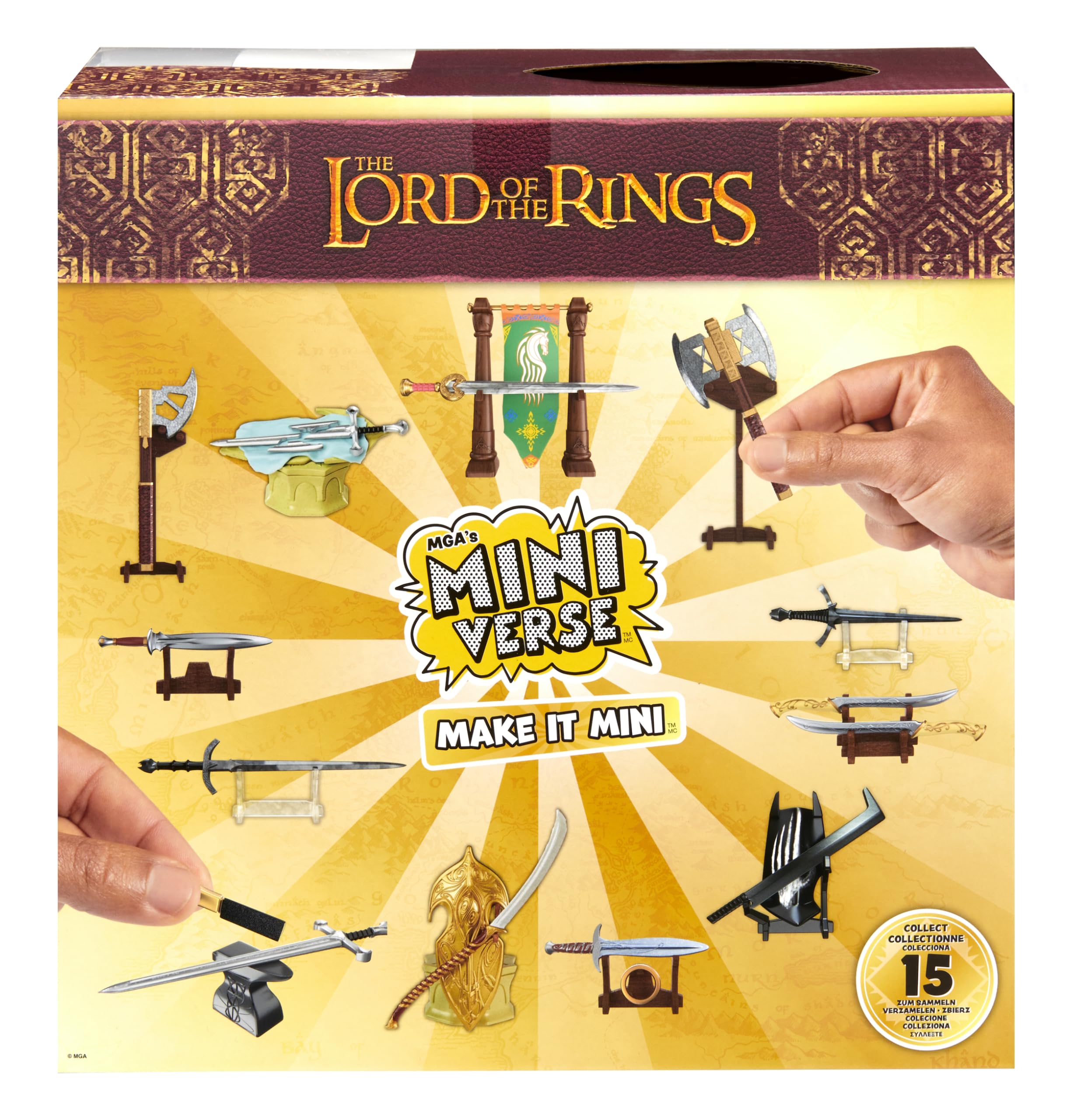 MGA's Miniverse Make It Mini LOTR collector guide helps identify your mystery mini.