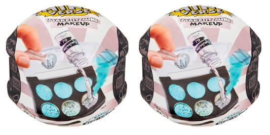 MGA's Miniverse Make It Mini Makeup Balls 2-Pack ready for portable touch-ups.