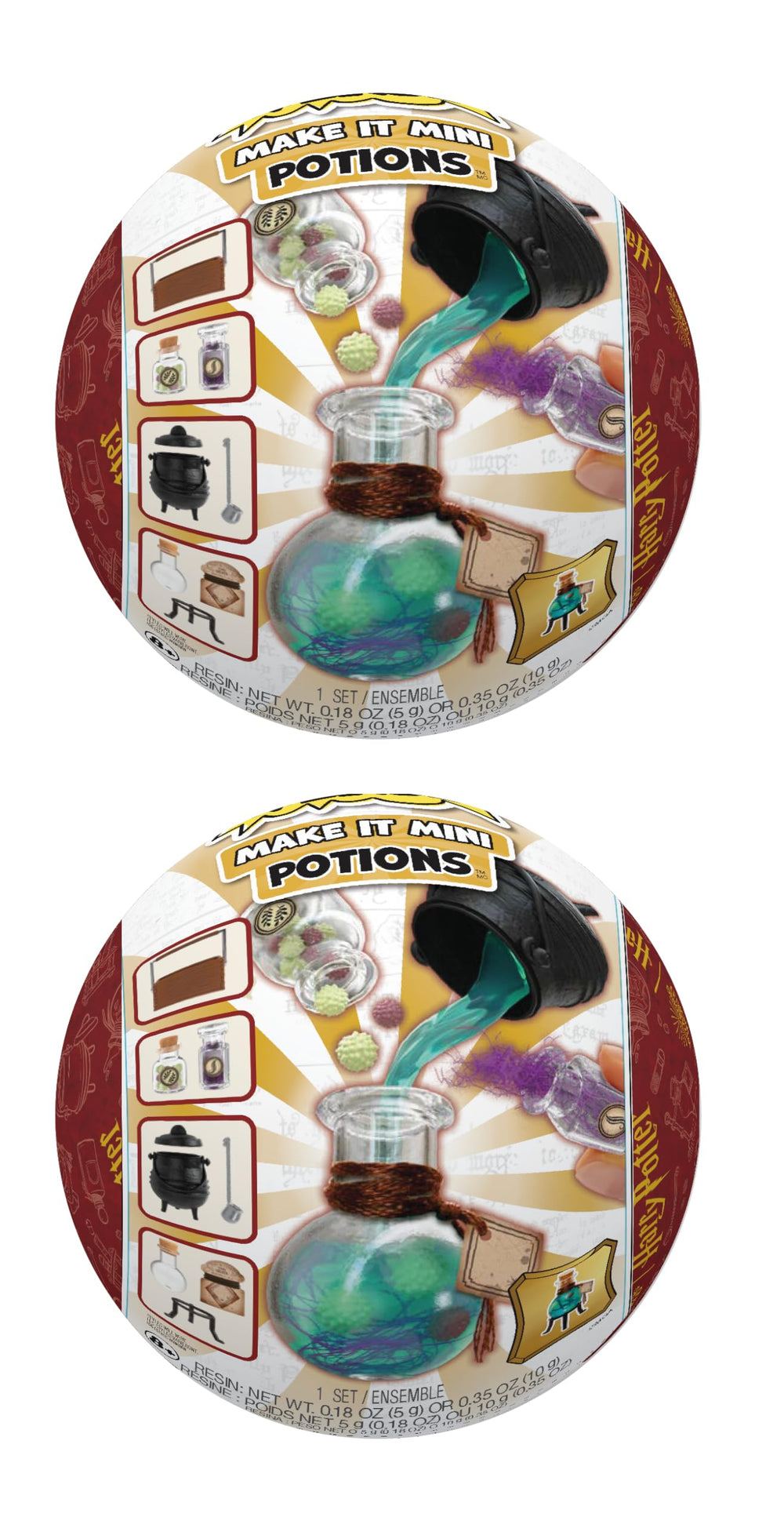 MGA's Miniverse Make It Mini Potions ball ready to unbox and display your new mini replica