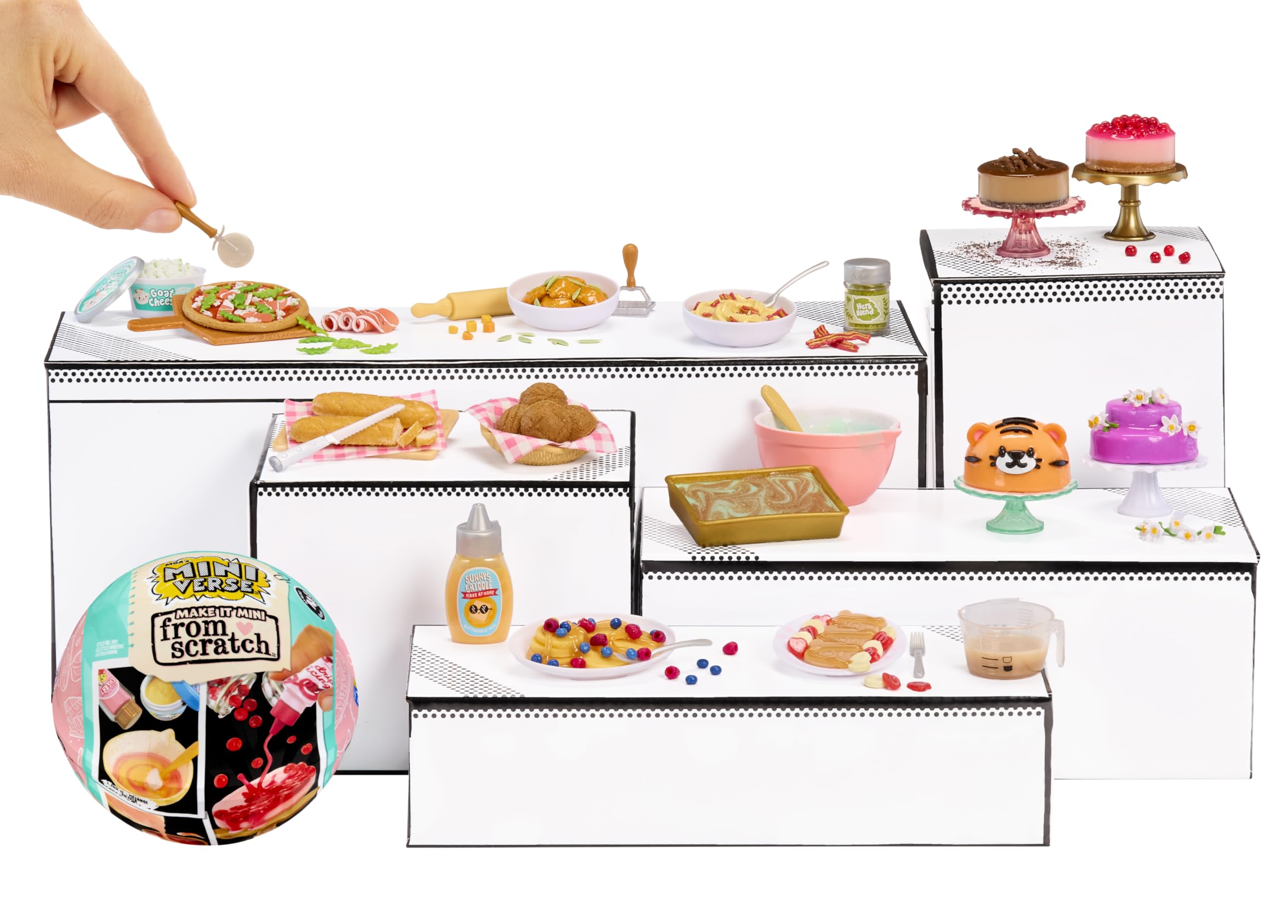 MGA's Miniverse Make It Mini recipe card and guide for accuracy.