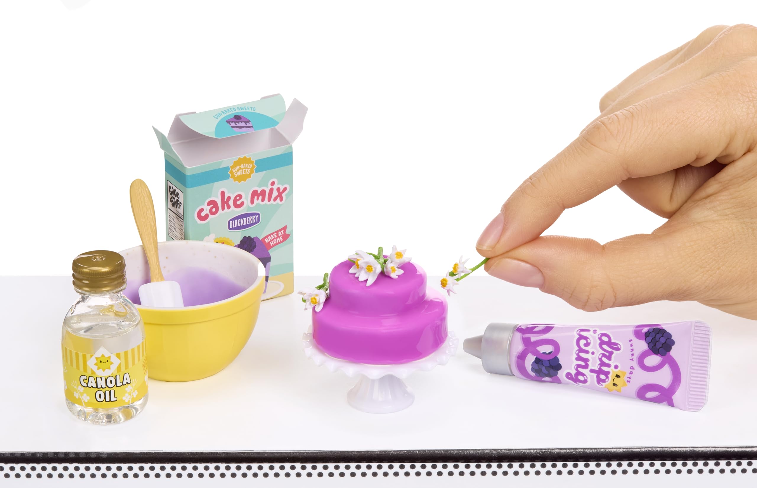 MGA's Miniverse Make It Mini pasta dough and shaping tools for mini meals.