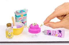 MGA's Miniverse Make It Mini pasta dough and shaping tools for mini meals.