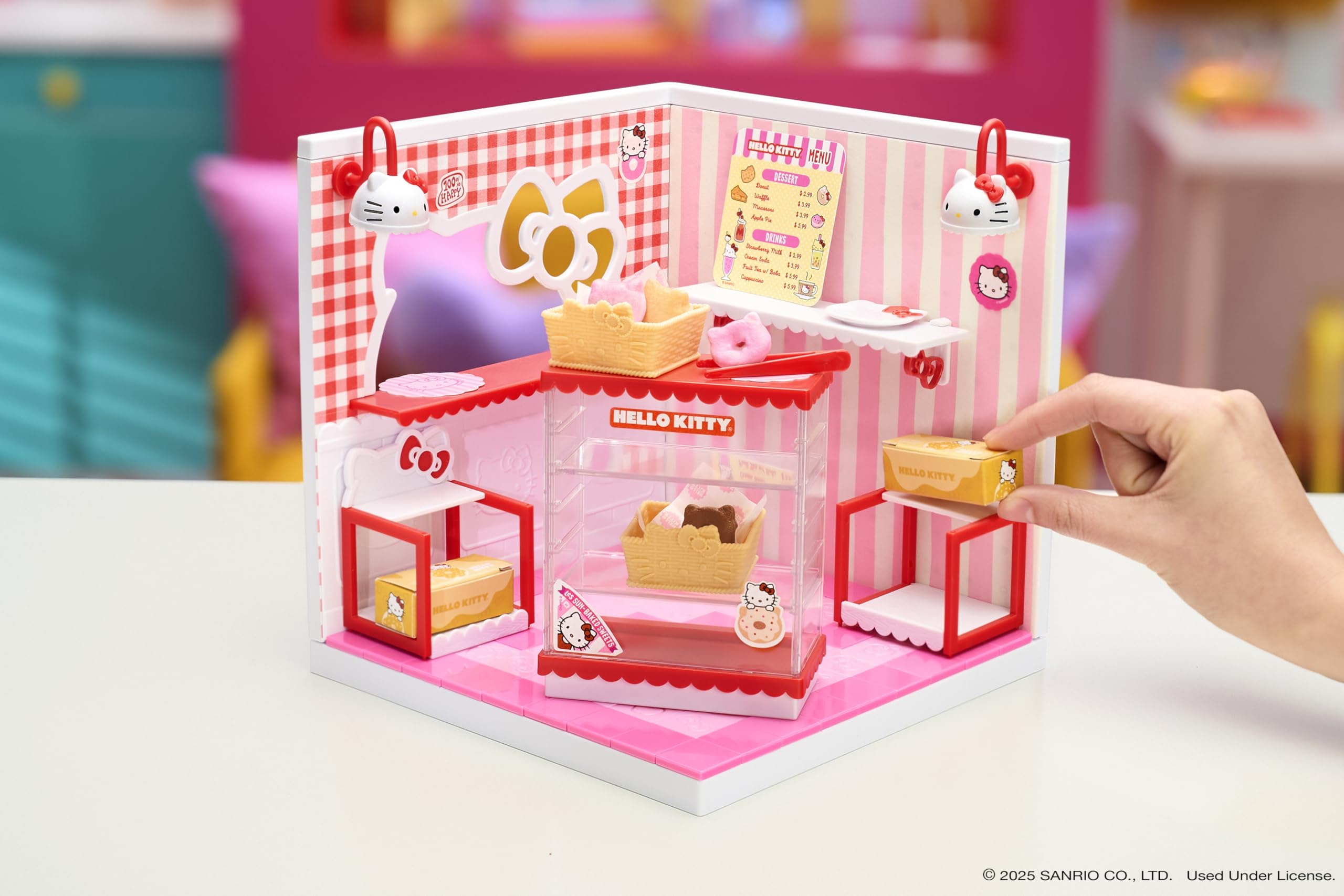 MGA's Miniverse Hello Kitty flooring tiles enable flexible layout changes