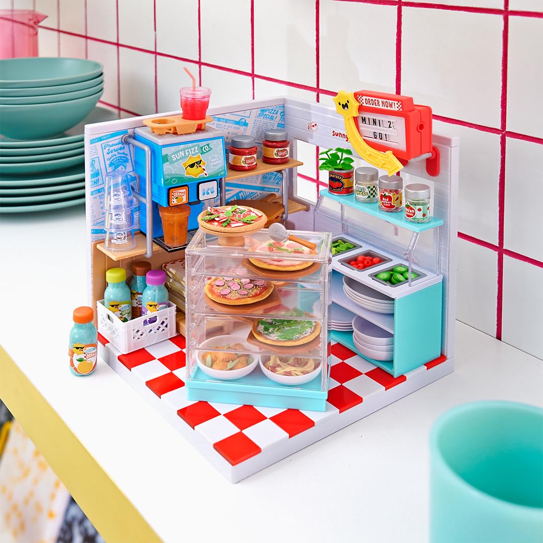 Tiling pieces from Make It Mini Spaces add texture and detail