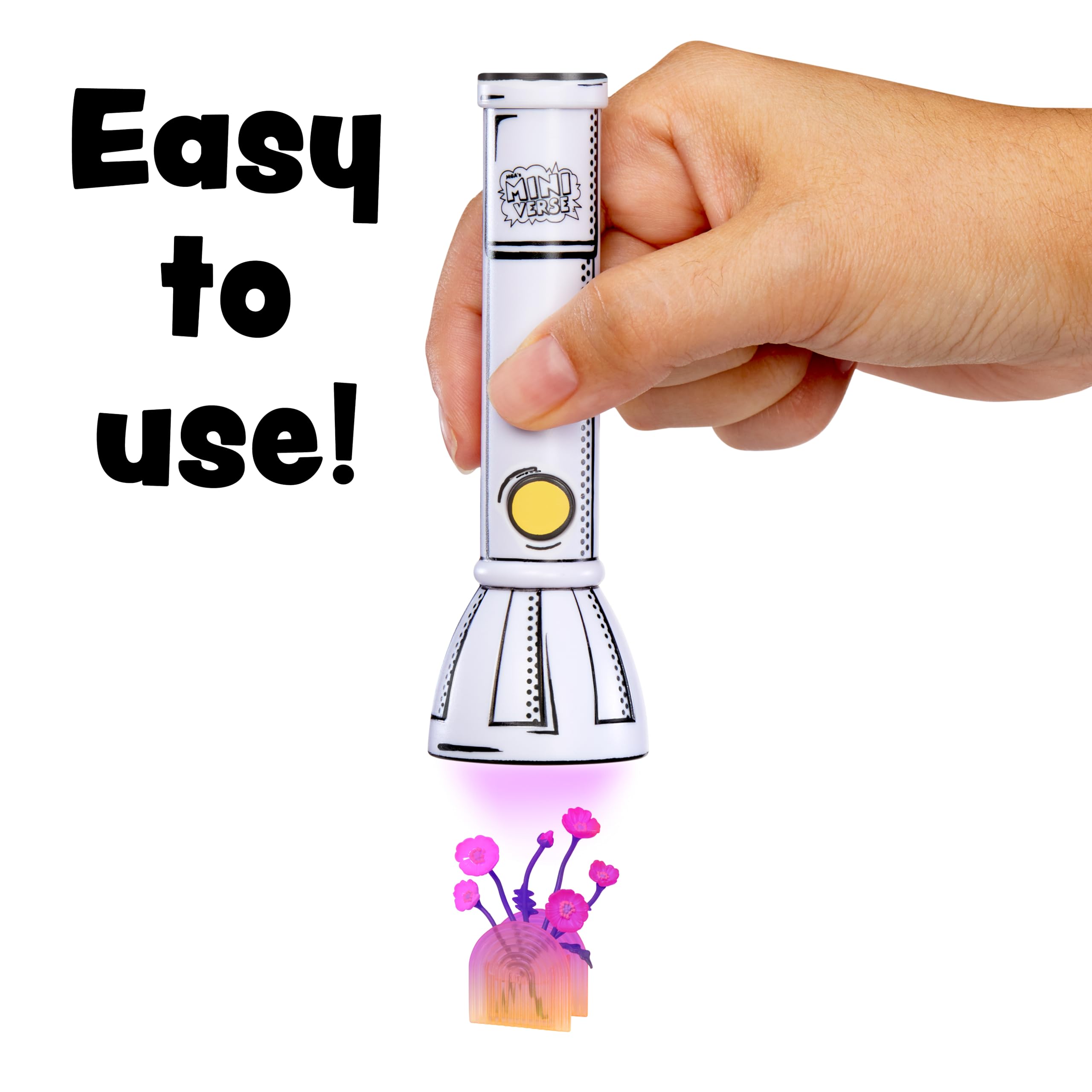 MGA's Miniverse Make It Mini UV Light side view portable crafting tool