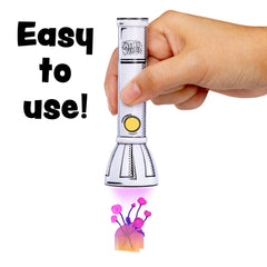 MGA's Miniverse Make It Mini UV Light side view portable crafting tool