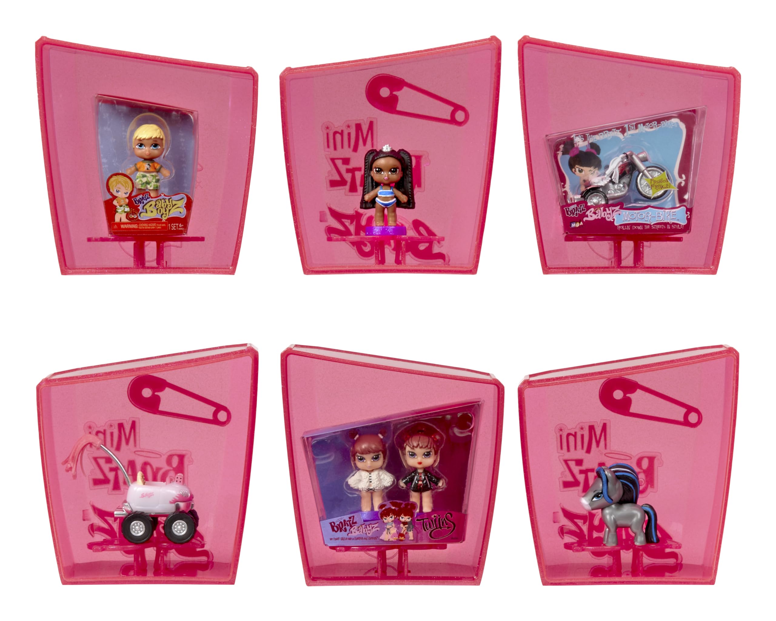 MGA's Miniverse display capsule, reusable display case to showcase your two Babyz