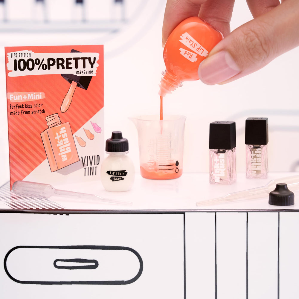 MGA's Miniverse mini vanity rack display featuring tiny makeup creations for stylish storage.