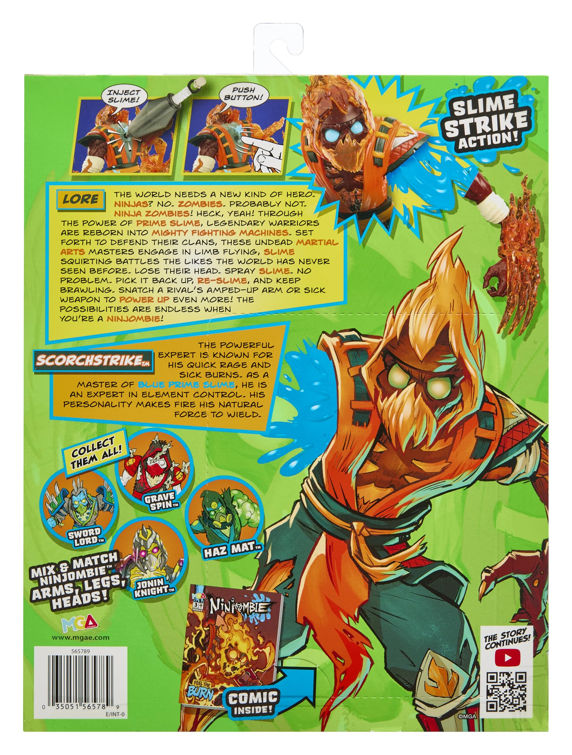 Ninjombie compatibility with Haz Mat and friends for epic brawls.