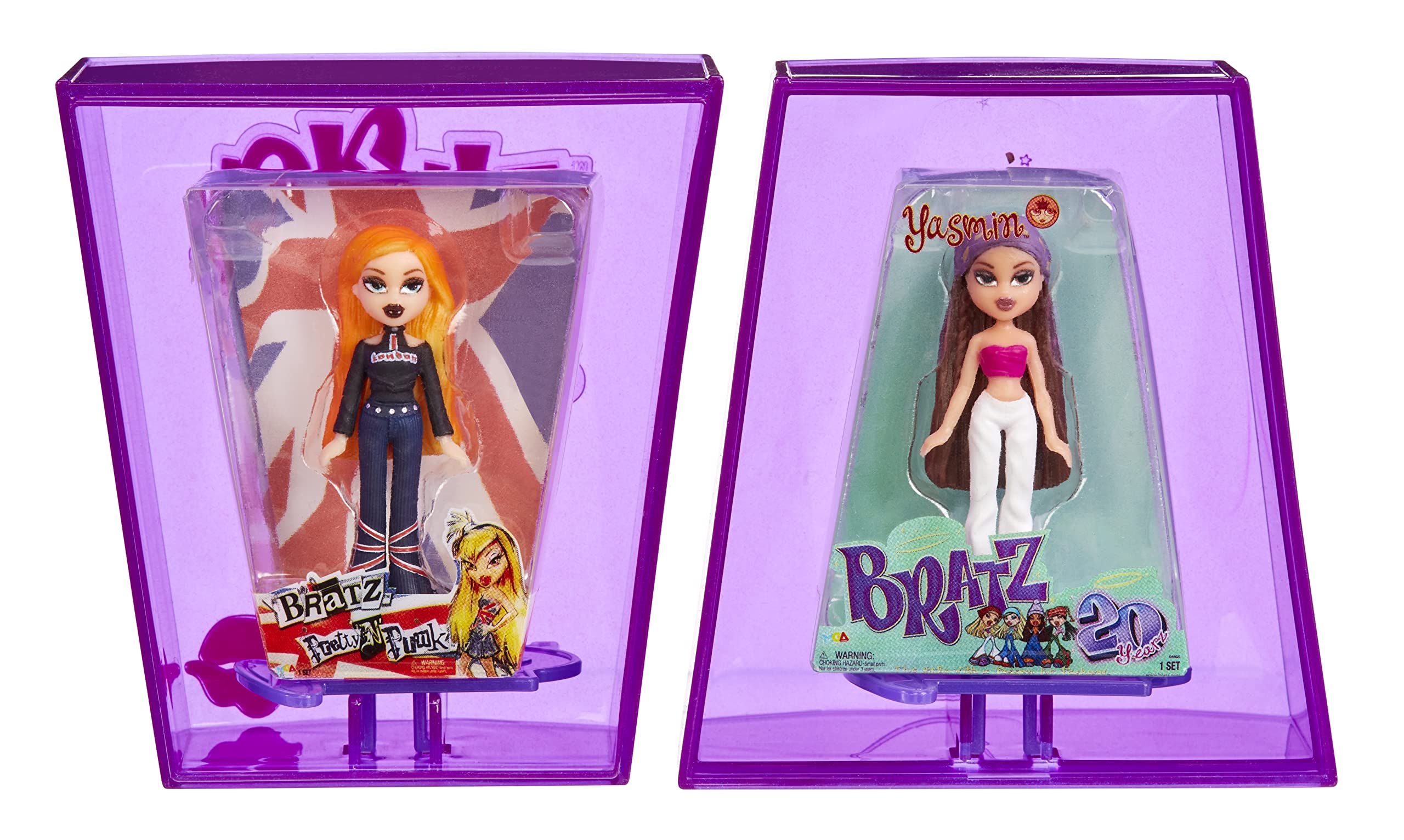 MGA's Miniverse Bratz Minis original packaging preserves nostalgia and aids cataloging.