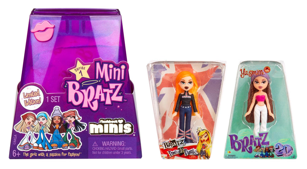 Series 1 showcases 24 Bratz Minis spanning beloved Y2K lines.