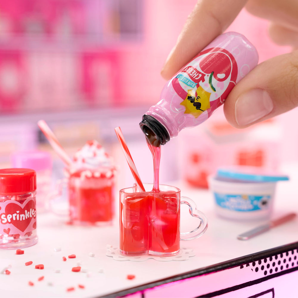 MGA's Miniverse Heart Donuts mini replica showcases detailed resin crafts for display collection